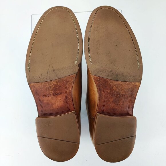 Cole Haan Men's Williams Plain II Brown Leather Oxfords Shoes Size 11.5 - Picture 9 of 9